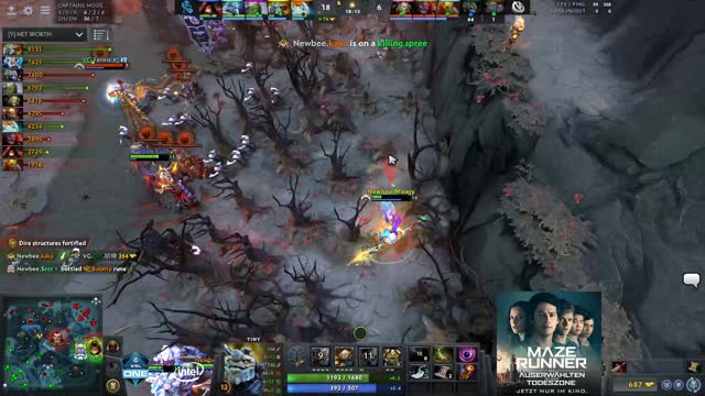 Newbee gets 2 kills!