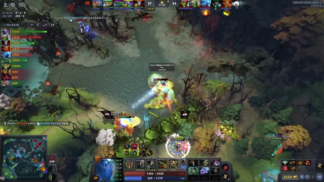 Fnatic.Raven kills TSpirit.Yatoro!