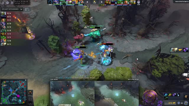 Liquid.gh takes First Blood on OG.N0tail!