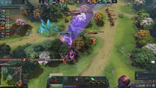 Mski.ninjaboogie kills PSG.LGD.xNova!