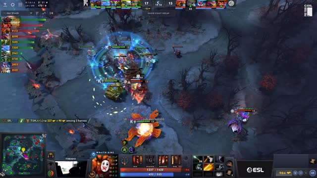 Arteezy gets two kills!