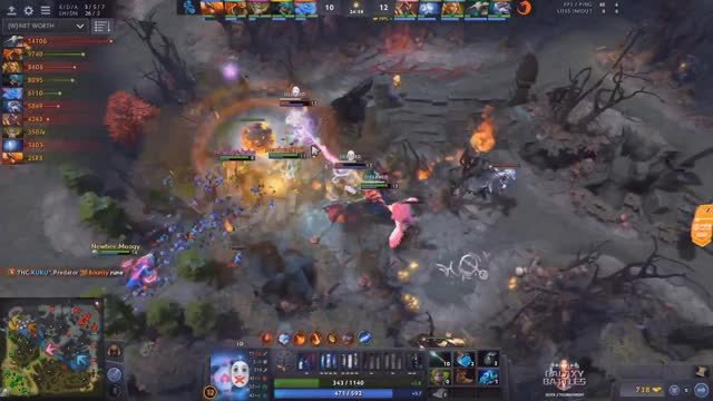 Newbee gets 2 kills!