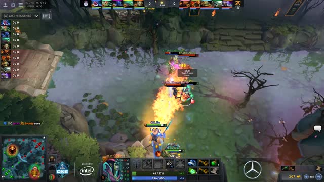 Fnatic.EternaLEnVy takes First Blood on OG.s4!