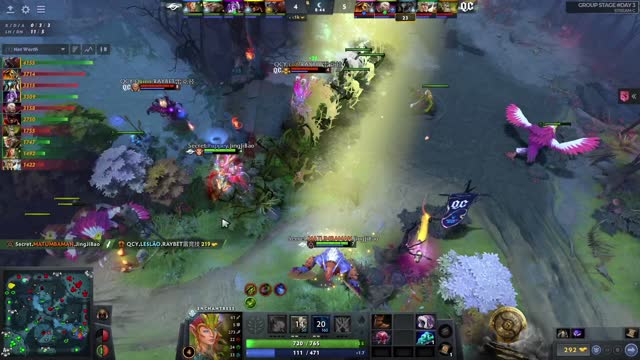 Secret.MATUMBAMAN gets a double kill!