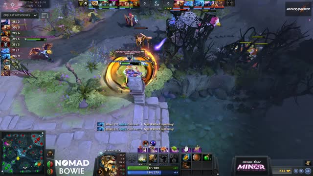 Handsken takes First Blood on Na`Vi.LeBronDota!