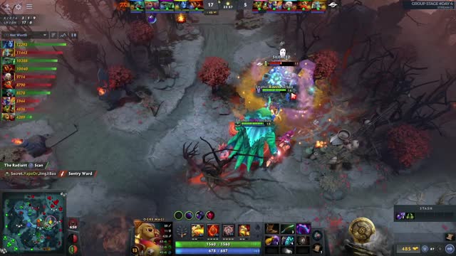 Fnatic.Raven kills Secret.Puppey!