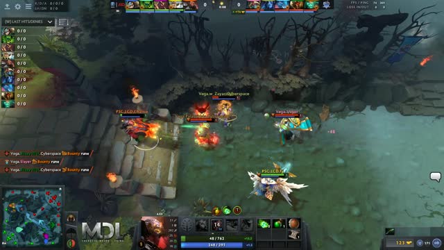 LGD.fy takes First Blood on Vega.Zayac!