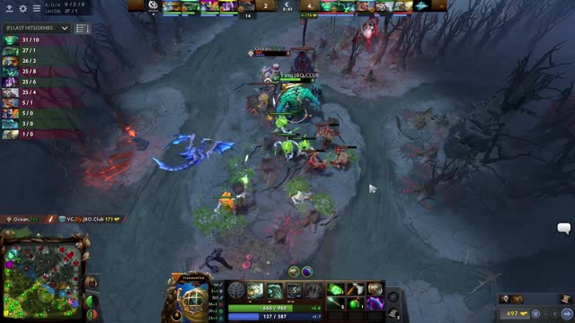VG and Ocean trade 1 for 1!