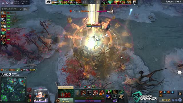 Secret.MidOne kills VP.Solo!