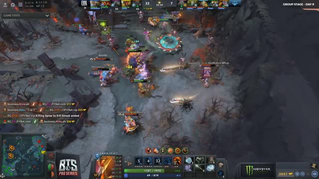 EG.Arteezy gets a double kill!