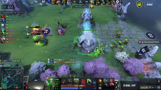 Arteezy kills QCY.Quinn!