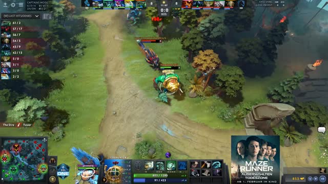 Newbee.uuu9/Moogy gets a double kill!