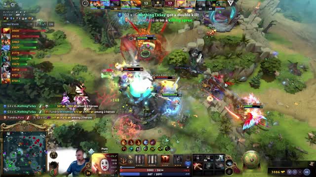 G2 x iG teamwipes Tundra!