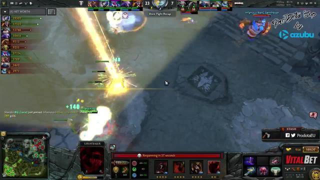 Team Freedom Dota 2 gets 3 kills!