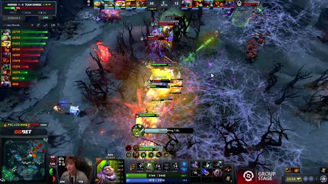 PSG.LGD.NothingToSay gets a double kill!