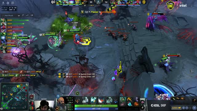 QCY.YS's ultra kill leads to a team wipe!