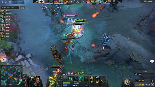 Secret.MidOne kills OG.Resolut1on!