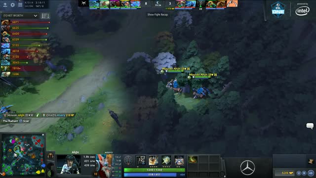 Mineski gets 2 kills!