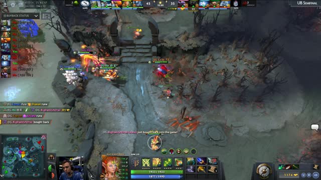 EG.Arteezy kills OG.N0tail!