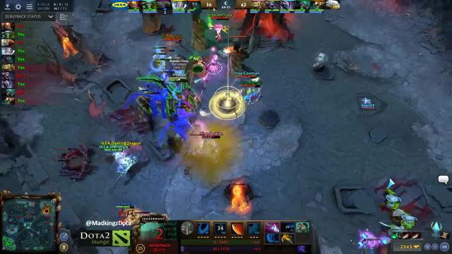 Cooman gets a triple kill!