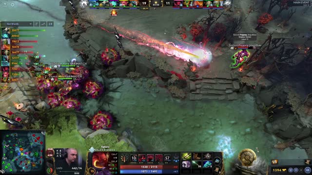 TSpirit.Yatoro kills Secret.Puppey!