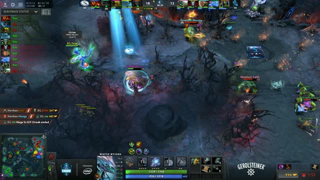 Newbee gets 3 kills!