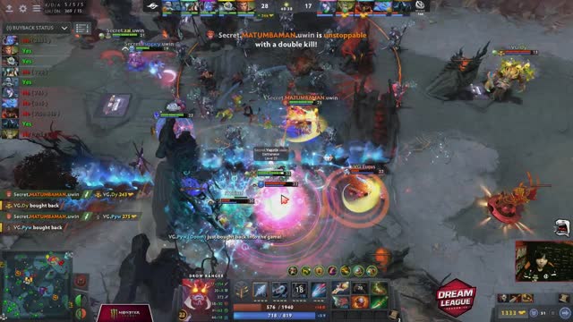 Chaos.MATUMBAMAN gets a double kill!