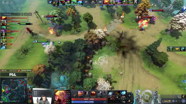 EG.Abed's triple kill leads to a team wipe!