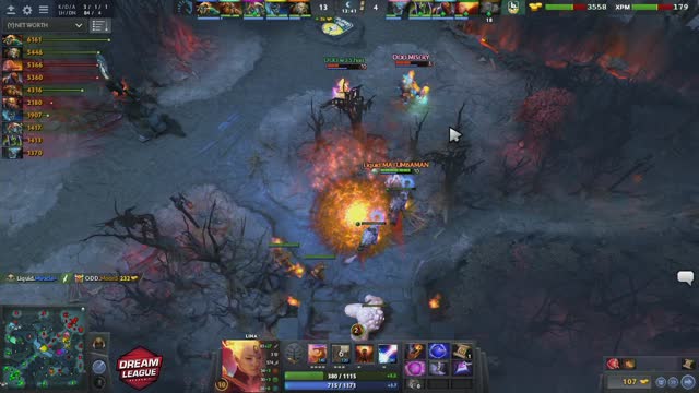 Miracle- gets two kills!