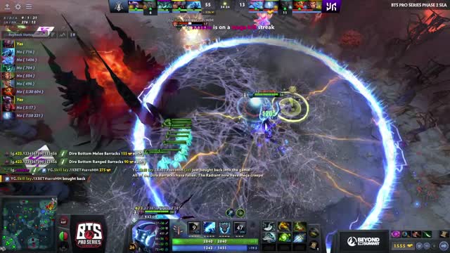 sanctity- gets a triple kill!