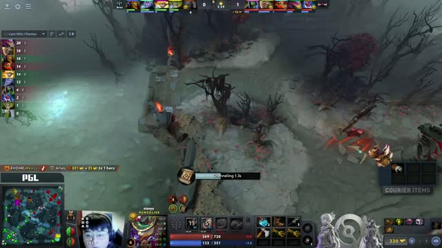 EHOME gets 2 kills!