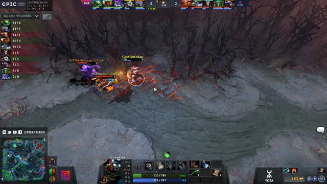 Violet Half Hidden from the eye kills xRag!