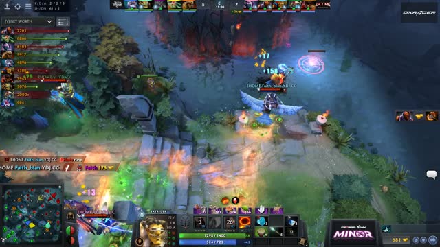 EHOME.Faith_bian kills Newbee.Faith!