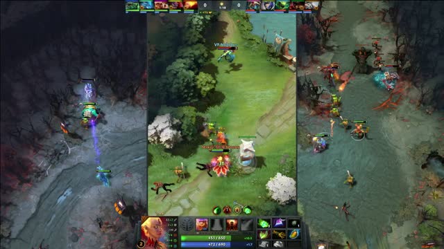 Mski.iceiceice takes First Blood on VP.Ramzes666!