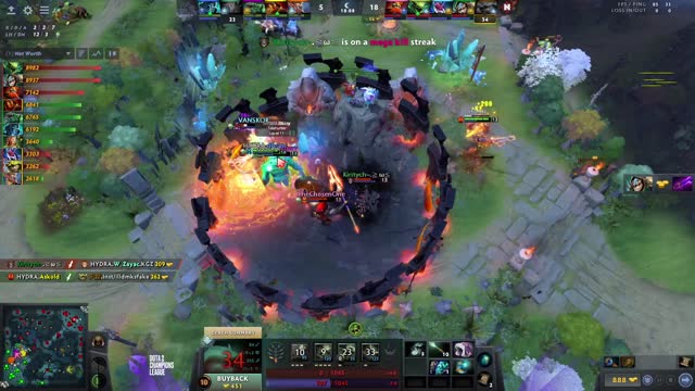 dream` gets a double kill!