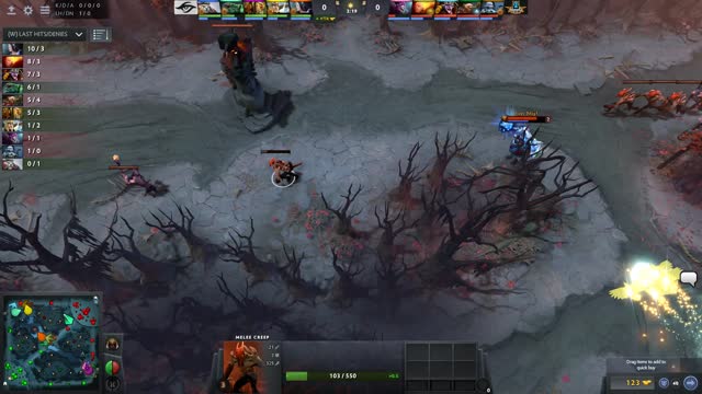 Secret.Puppey takes First Blood on sehny!