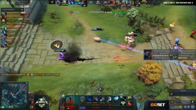 Benhur gets a triple kill!