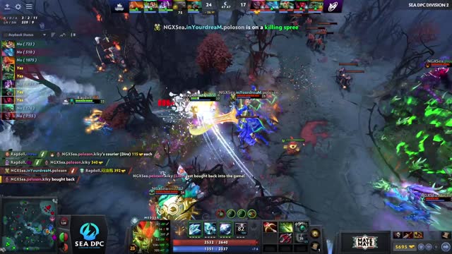 inYourdreaM gets a double kill!