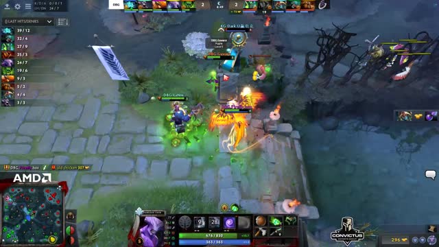 EHOME.hym gets a double kill!