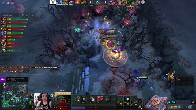 LGD gets 3 kills!