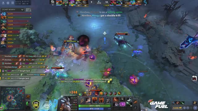 Newbee teamwipes VG!