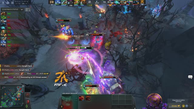 Fnatic.Abed gets a double kill!