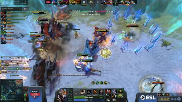 mmr experiment's triple kill leads to a team wipe!