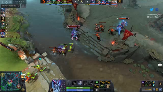 Fnatic.PieLieDie takes First Blood on TnC.TIMS!