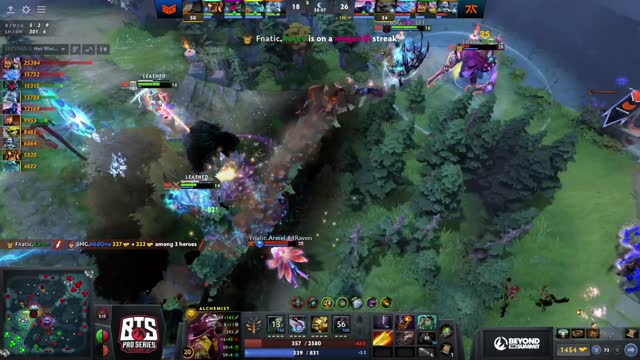 Fnatic.Raven gets a triple kill!