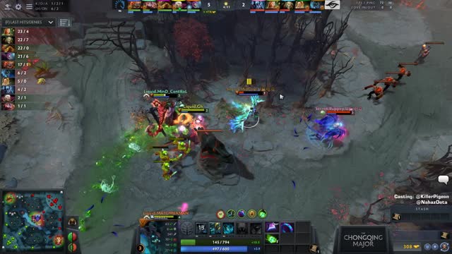 Liquid.MATUMBAMAN kills Secret.MidOne!