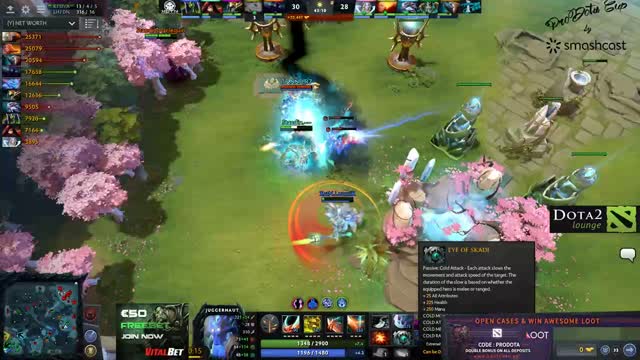 Panda gets a triple kill!