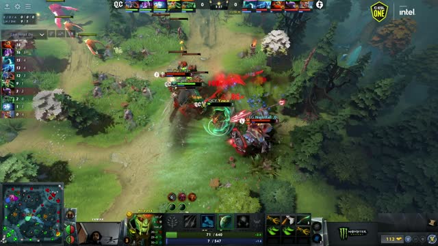 VP.Nightfall takes First Blood on QCY.YS!