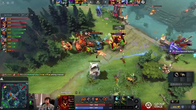 EG.Abed kills PSG.LGD.NothingToSay!