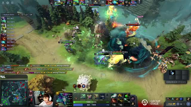 PSG.LGD.Ame gets a double kill!